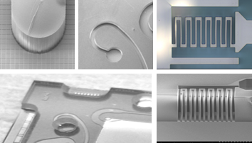 Silicon-based Microfluidics layer